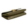 Coach Jet 25 Signature Goldene Beschläge Verstellbarer Schultergurt Leder Schultertasche Mittelgroß Damen Schultertasche Dunkel-Khaki CAM16-B4OL