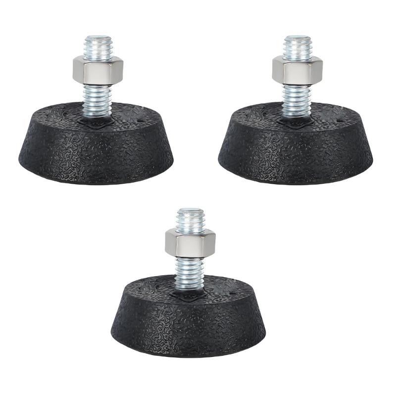 Regulable Bed Risers With Nonslip Base Replacement Heavy Type Fitness Equipment Leveling Feet Pad For Furniture Legs
