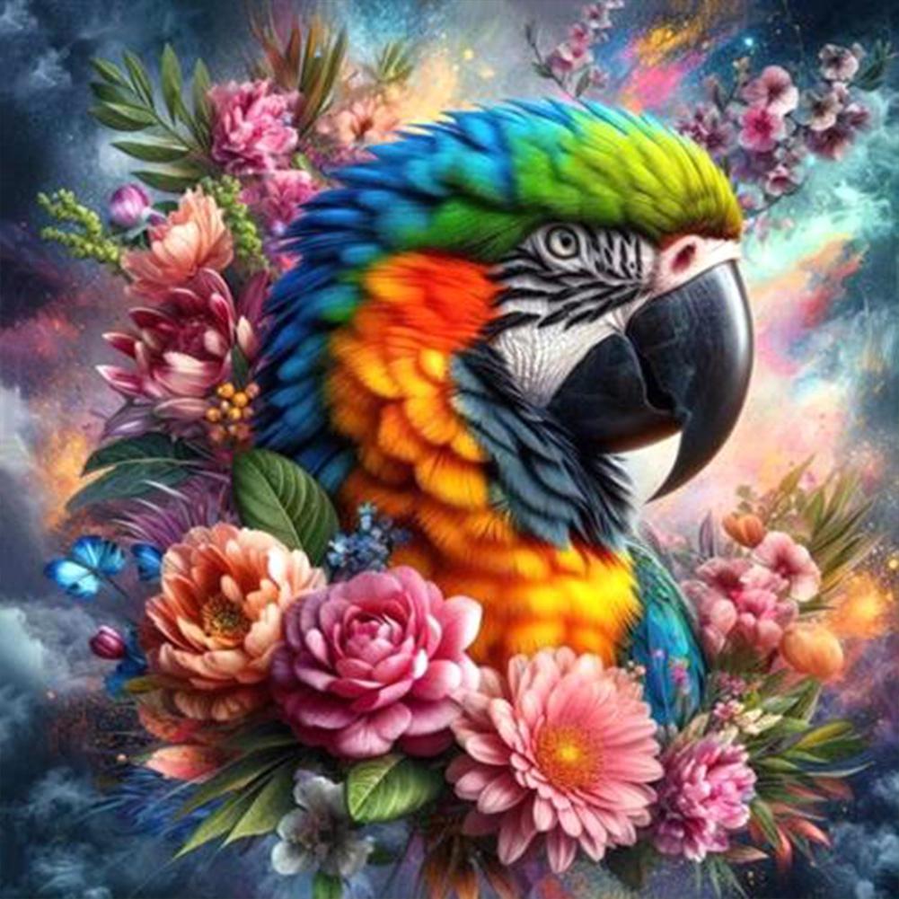 

5D DIY Full Round Drill Diamond Painting Animal Kit Home Decor Art Craft for Living Room Bedroom Classroom Entrance 30x30cm