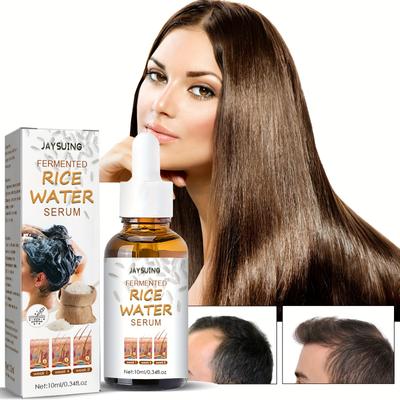 1 Pc/2 Pcs Fermented Rice Water Hair Oil Essence Deeply Nourishes and Revitalizes Damaged Hair - Instantly Hydrating for A Healthy Shine