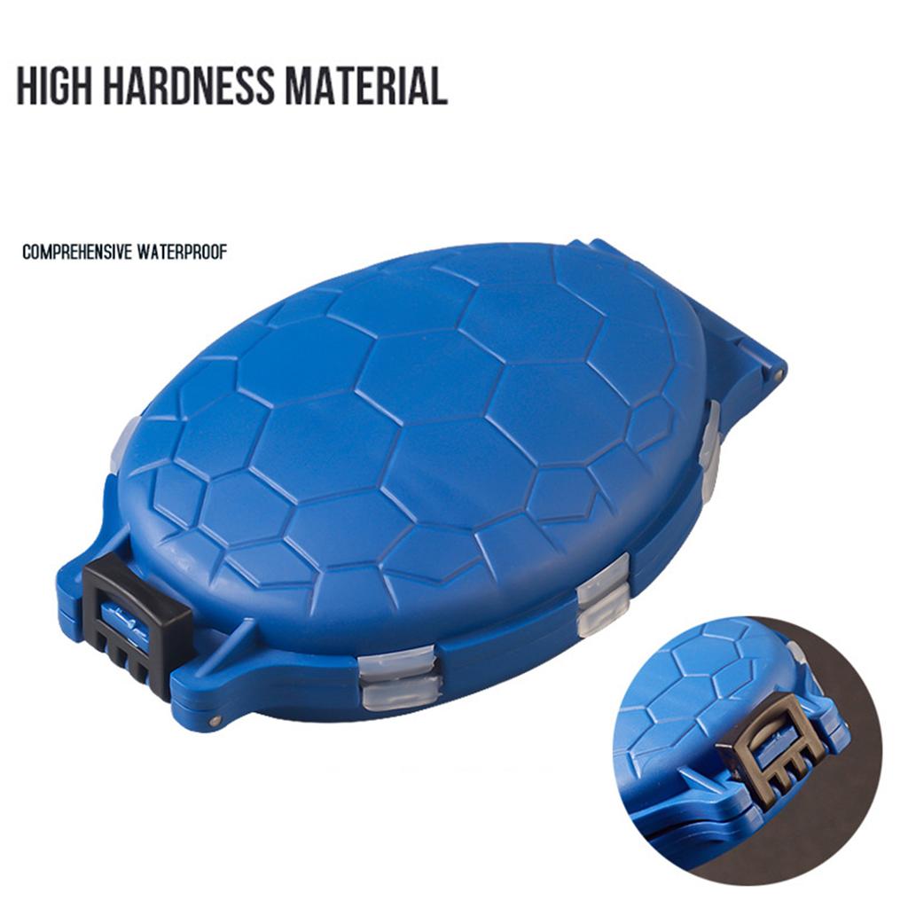 Double Sided Fishing Tackle Box Baits Lures Organizers Case Fishing Tool Box for Tool Fishing Tackle Craft Part