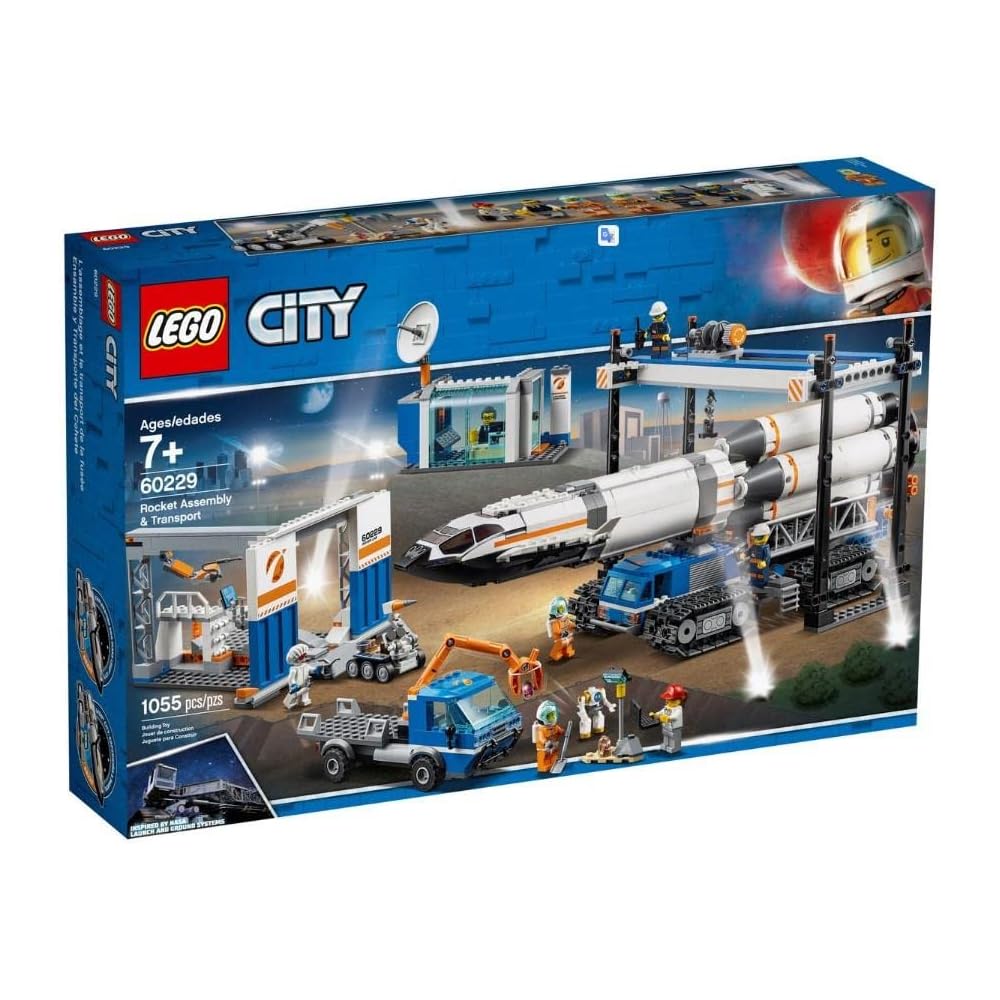 LEGO City Large Rocket Assembly Factory 60229 Building Blocks Toy for Boys