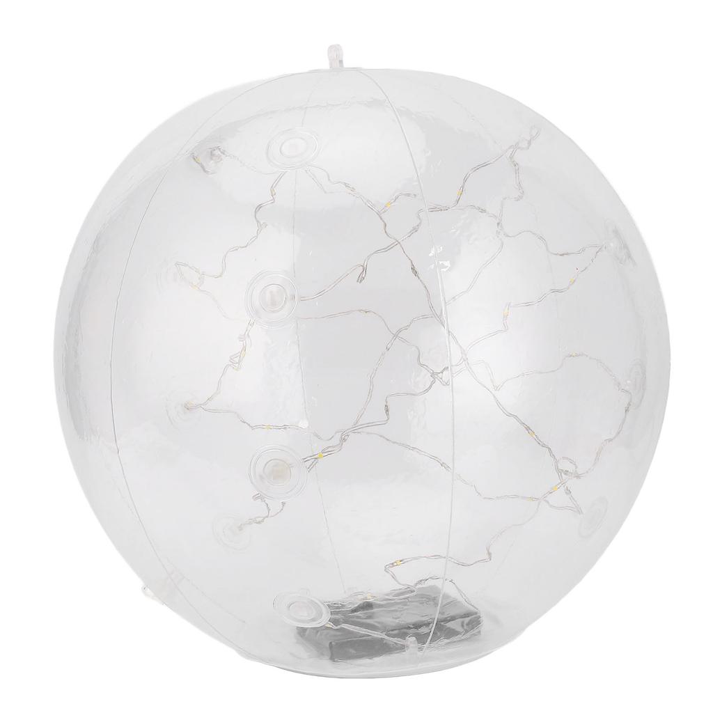 2pcs Solar Floating Pool Lights 14in Inflatable LED Pool Lights with Remote Water Resistant Pool Light Balls for Yard Party Outdoor Decor