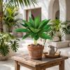 Artificial Agave Plant with Realistic Leaves and Textured Stem Indoor Outdoor Decorative Faux Tropical Greenery for Home Office Garden Display