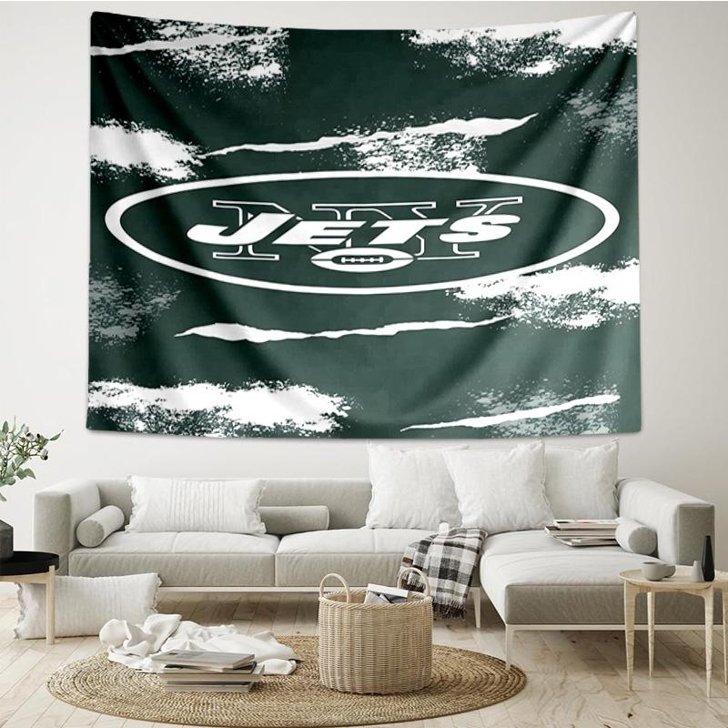 New York Football Logo Quick-Dry Tapestry Hanging for Bedroom,Livingroom, Playroom,Decor Art Room Wall Tapestry Holiday and Birthday Gifts