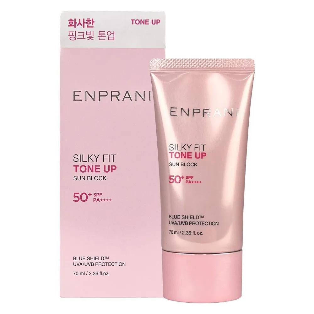 ENPRANI Silky Fit Sun Block 70ml Tone-Up Sun Cream PA++++