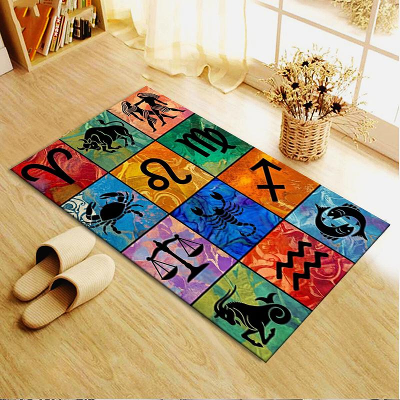2025 New constellations Carpet Rug for Living Room Bedroom Home Sofa Decoration,Kids play Non-slip Floor Mat147