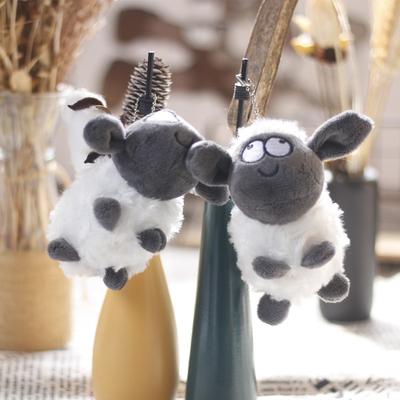 Little Sheep Pendant Plush Toy Cute Little Aries Bag Hanging Ornament Keychain Doll