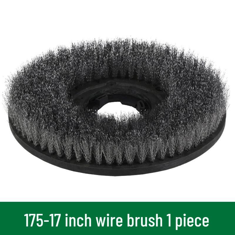 Kaimu Jiebba BF522 Floor Cleaning Accessories: 175 Floor Scrubber Brush, Carpet Brush, 17-inch Pad Holder, 154 Brush