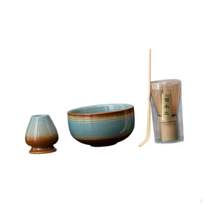 Matcha Whisk Set Ceremony Accessory Ceramic Kit Japanese Holiday