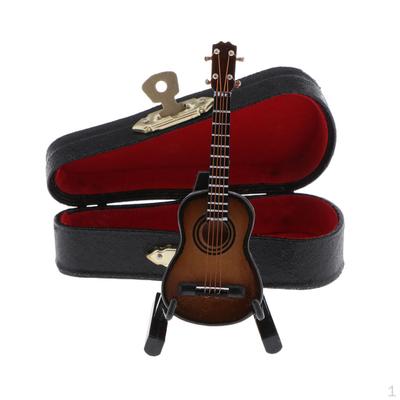 1/ Jonted Dolls Instrument muzyczny Gitara elektryczna z futerałem do przechowywania, zabawki
