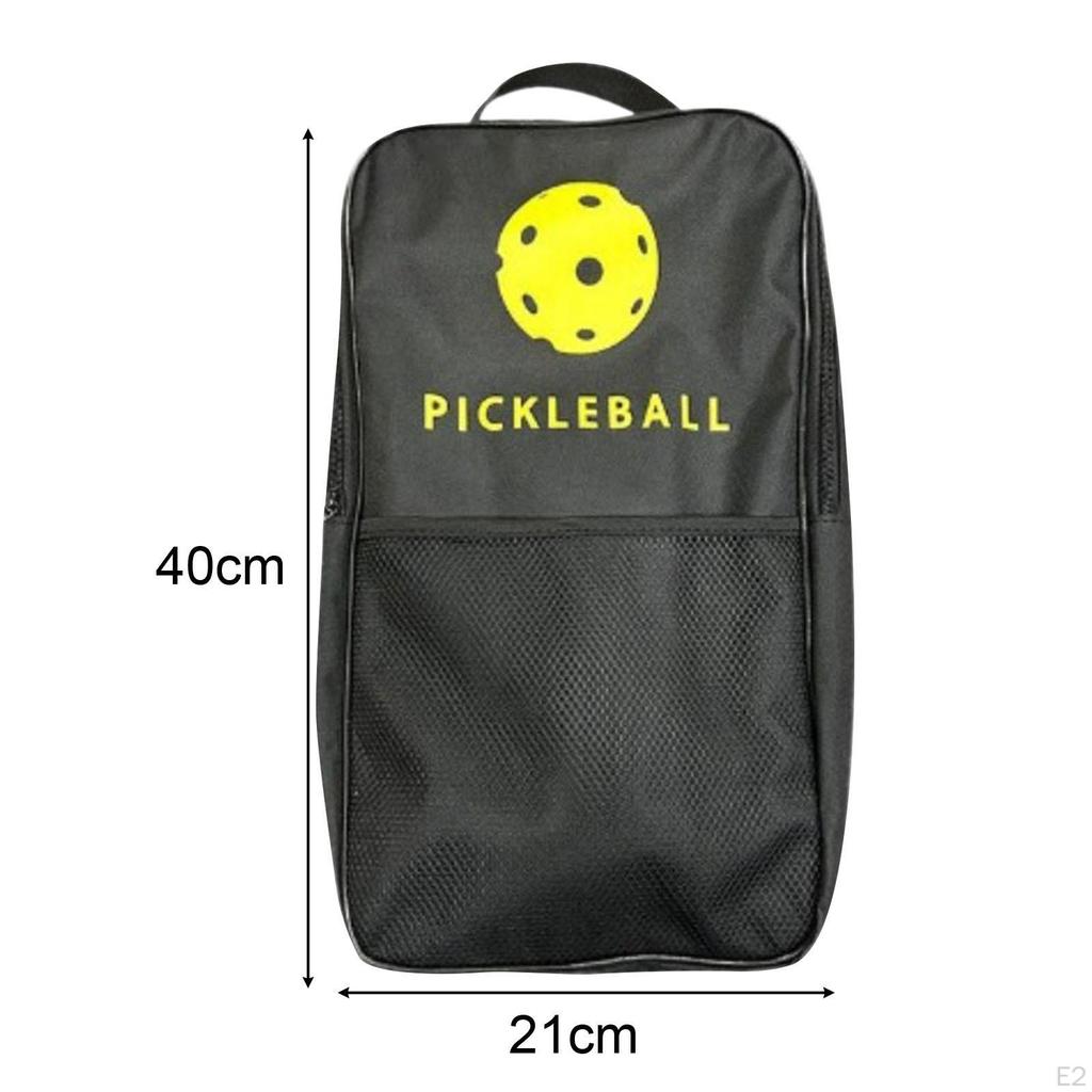 Pickleball Racket Cover Sleeve Portable Zipper Closure Durable Table Tennis Bag Paddle