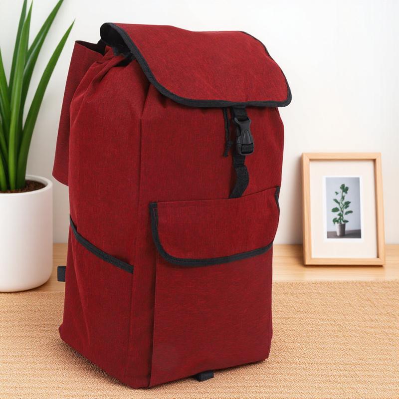 Shopping Cart Bag Oxford Cloth Thickened Foldable Trolley Replacement Large Capacity Grocery Travel Tote Waterproof Spare Bag