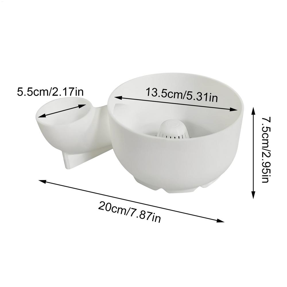Automatic 4-in-1 Fruit Spinner Berry Washing & Drying Bowl For Strawberries Grapes Raspberries Dates, Salad Prep Picnic Camping