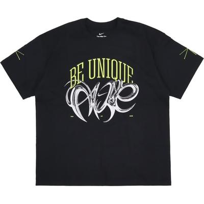 San Antonio Spurs Victor Wembanyama Design Imprimé Lettres T-Shirt de Sport Respirant et Ample Homme T-Shirt Noir IB5571010