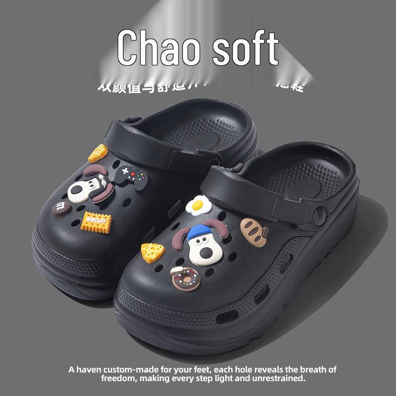 Women's 2025 Summer Thick-Soled Non-Slip Cute Beach Sandals and Slippers