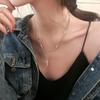 İlkbahar Kore Çok Katmanlı Y Şekilli Punk Choker Kolye