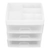 3 Layers Drawer Makeup Organizer 3 Layers Drawer Type Dustproof Makeup Storage Drawers Transparent Makeup Storage Organizer