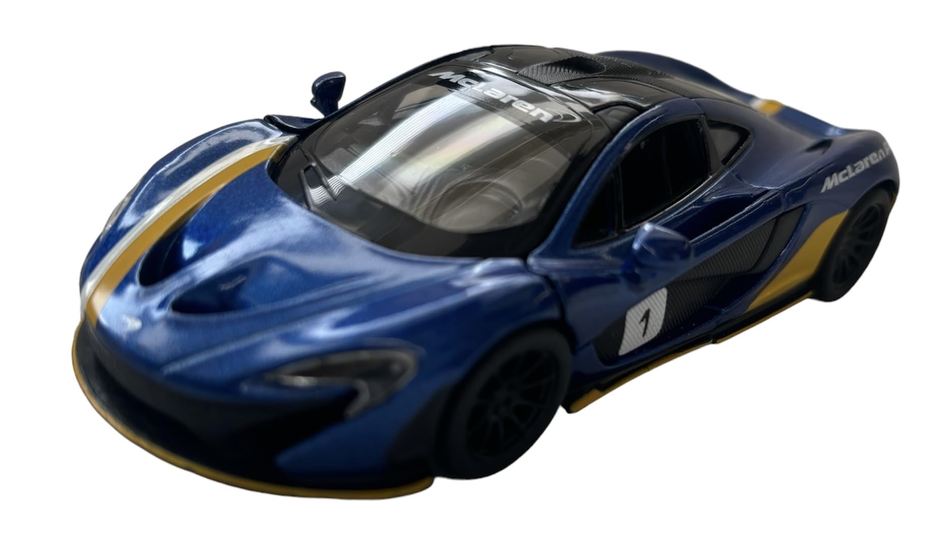 

McLaren P1 Инерционная машинка Металлик Гоночный СИНИЙ МЕТАЛЛИК [KINSMART] 1/36 (Синяя линия)