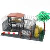 MOC Commando Special Forces Army Soldier Figures Military Base Barbed Wire Weapon Equipment Sandbags Bricks Building Blocks Toys