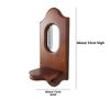 New Solid Wood Wall Mirror Shelves Wall Hanging Wall Mirror With Shelf Vintage Aromatherapy Candlestick Holder Wall Decoration