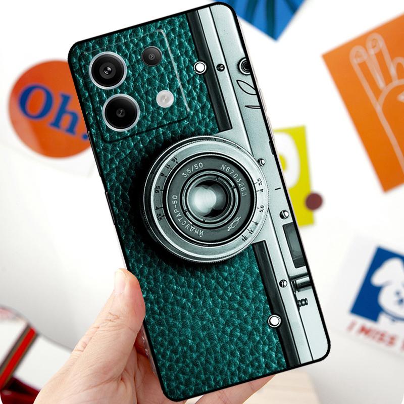 Retro Classic Vintage Camera Funda For Xiaomi Redmi Note 11 10 12 13 14 15 Pro Plus Case For Redmi 15 10C 13C 12C 14C 15C