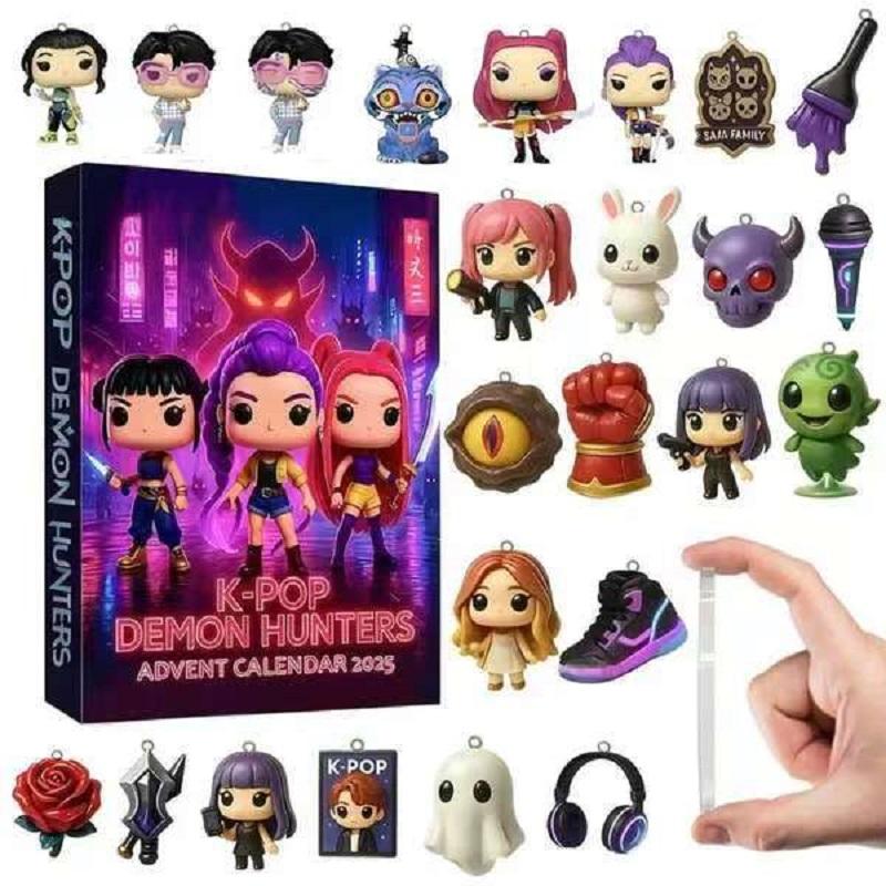 Yeni Cadı Avlama Ekibi Geliyor Takvim Rumi Mira Zoey Kaplan Noel Partisi Parti Akrilik Kolye Çocuk Oyuncak Hediye