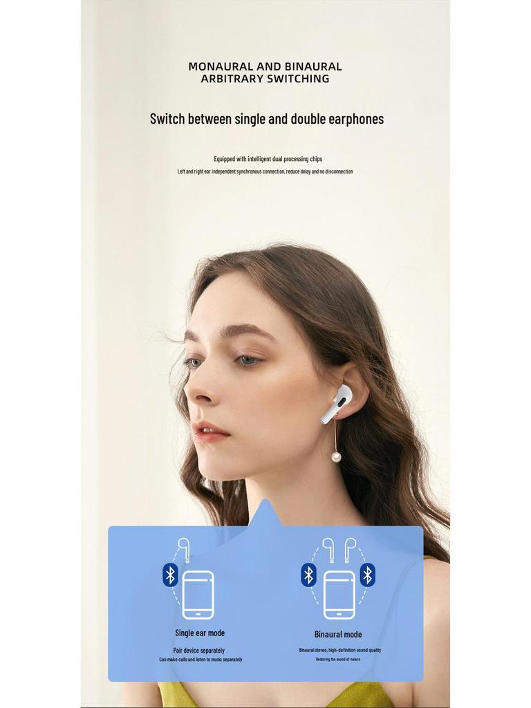 X85 Bluetooth Earbuds: Wireless, Long Battery, Noise Cancelling, Smart Display, Touch Controls