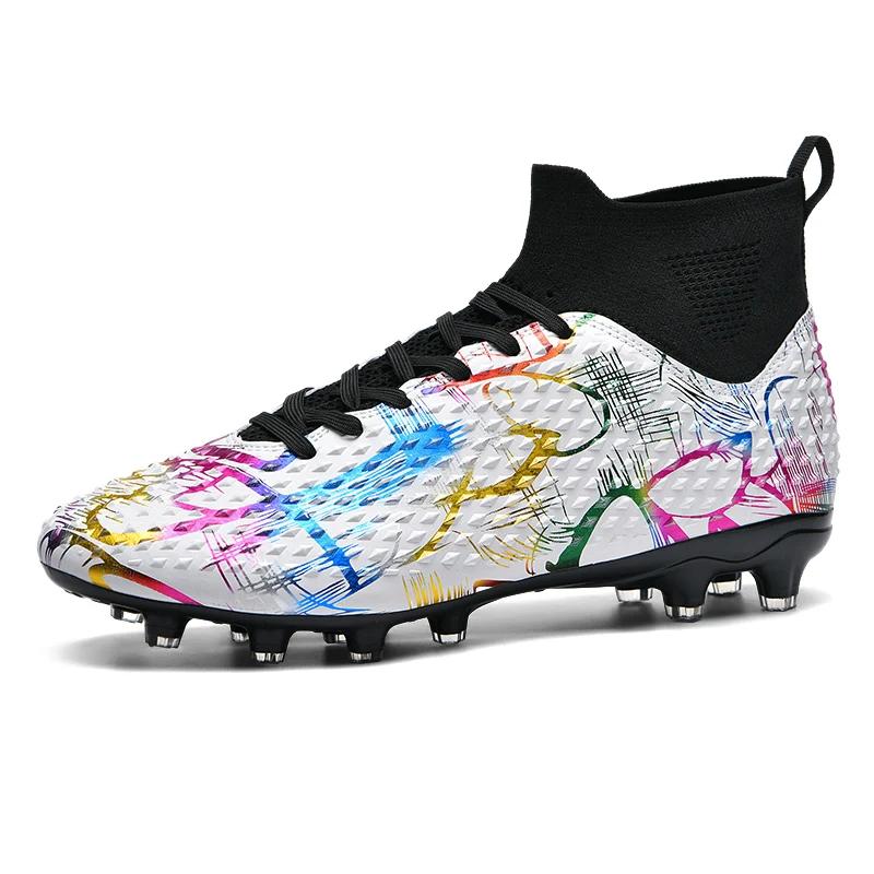 Neue Herren Fußballschuhe Sportbekleidung Strapazierfähig Professionelle Fußballschuhe Studenten Indoor Rasen Gesellschaft Training Kinder Fußballstiefel