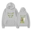 Autumn And Winter Flower Letter Printed Sweater Hoodie