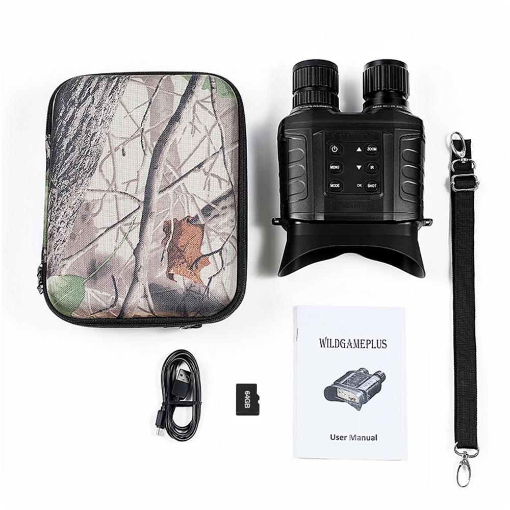 WG550B with Adjustable Focus and 300-meter Visibility 8MP 1080P Infrared Digital Night Vision Large-screen Binoculars