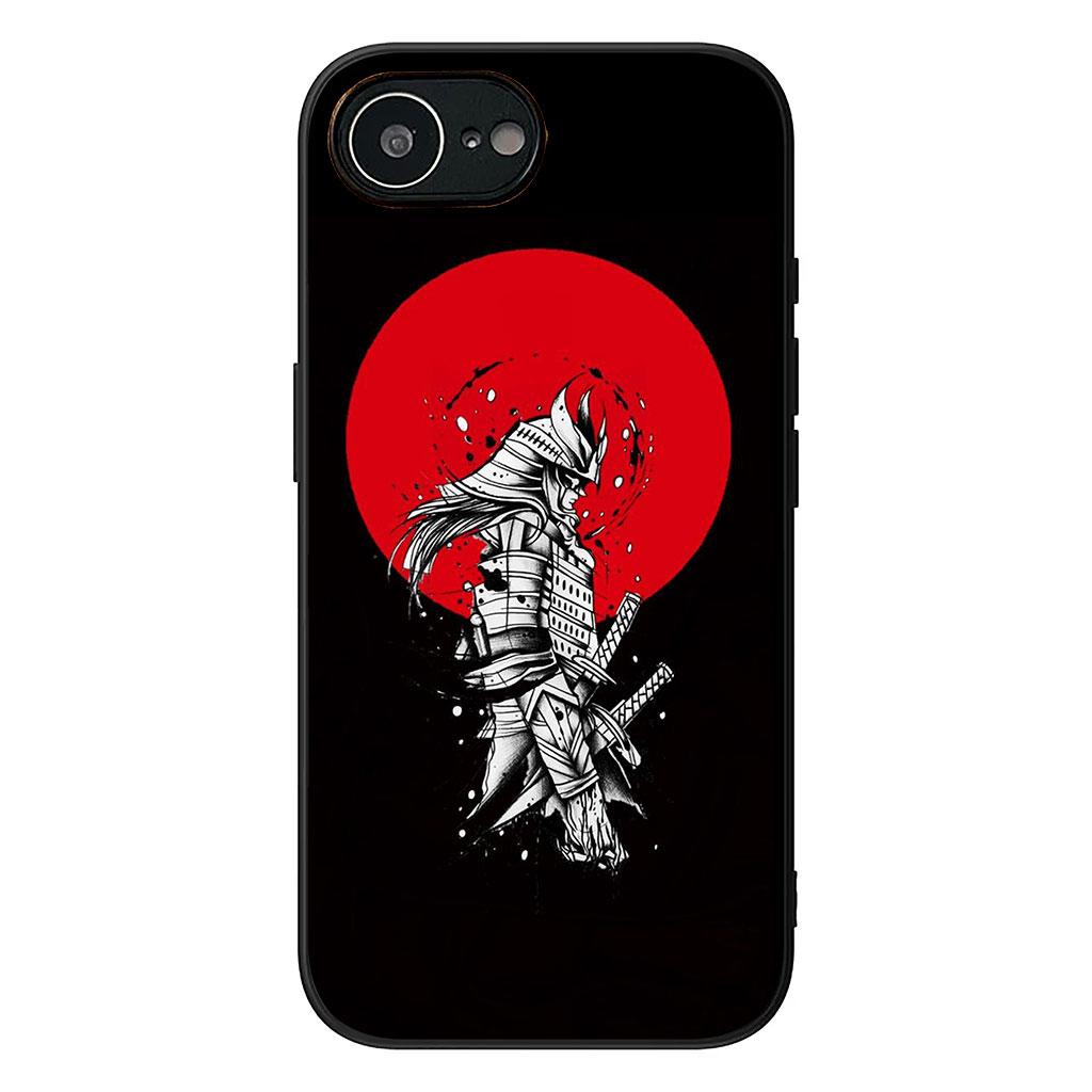 

for Samsung Galaxy A36 A17 A26 A07 A35 A54 A53 A13 A33 A34 S8 S9 S20 S21 FE S10 Plus Case Japan Samurai Skeleton Ninja Skull Galaxy S10e