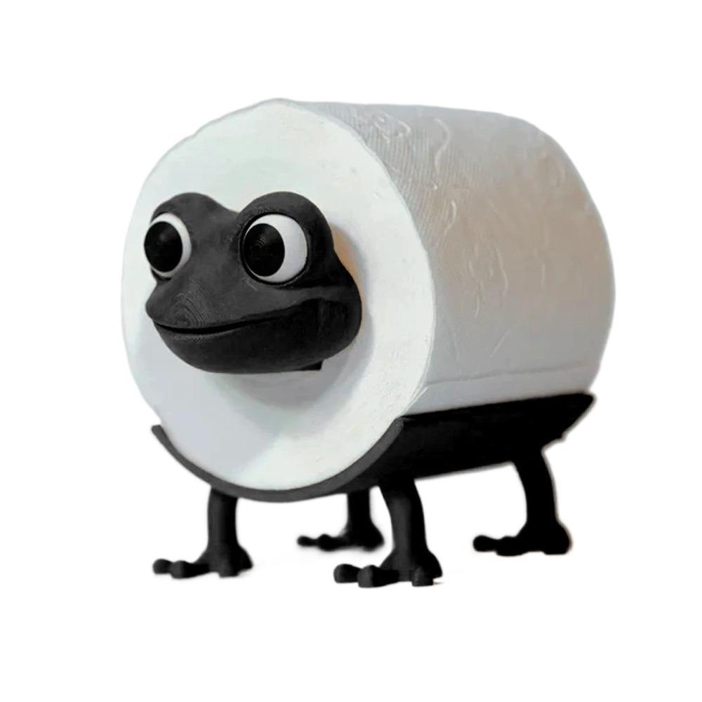 Free Standing Toilet Tissue Rack Frog Dog Bear Toilet Roll Holder Kitchen Tissue Dispenser  Home
