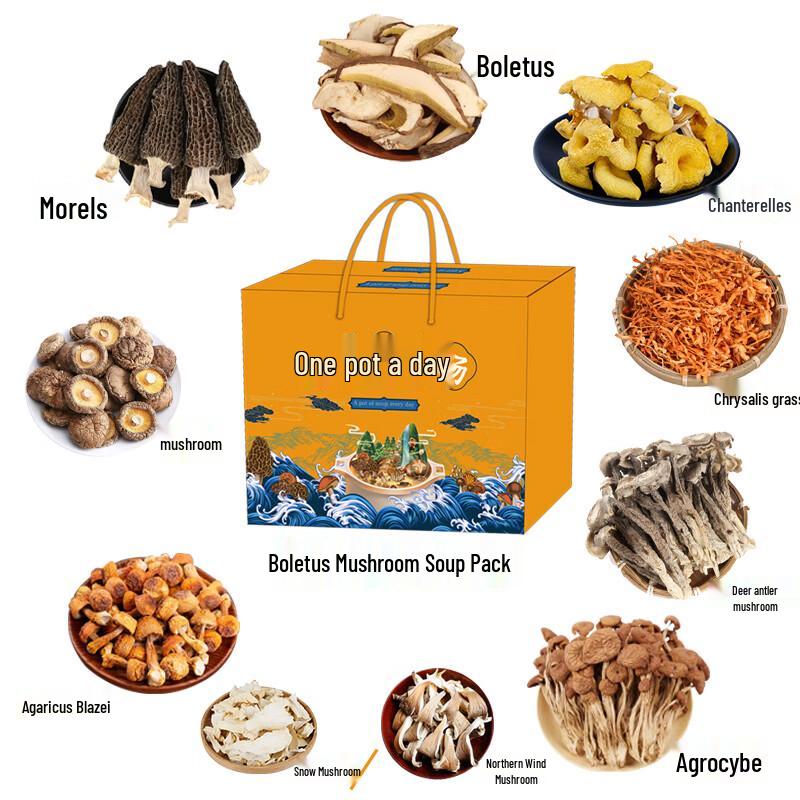 Xiangyu Hongyan Premium Wild Mushroom Gift Sets