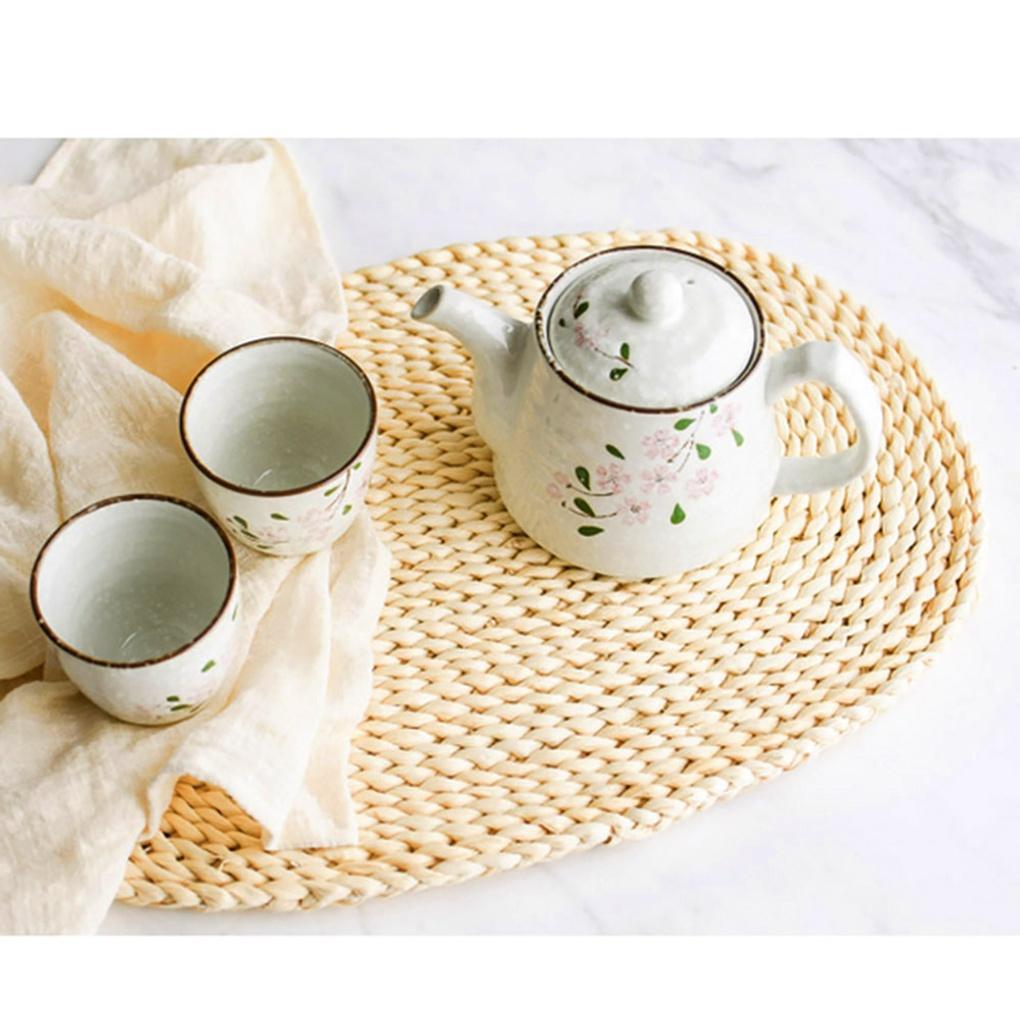 Kitchen plating rattan table mat table mat