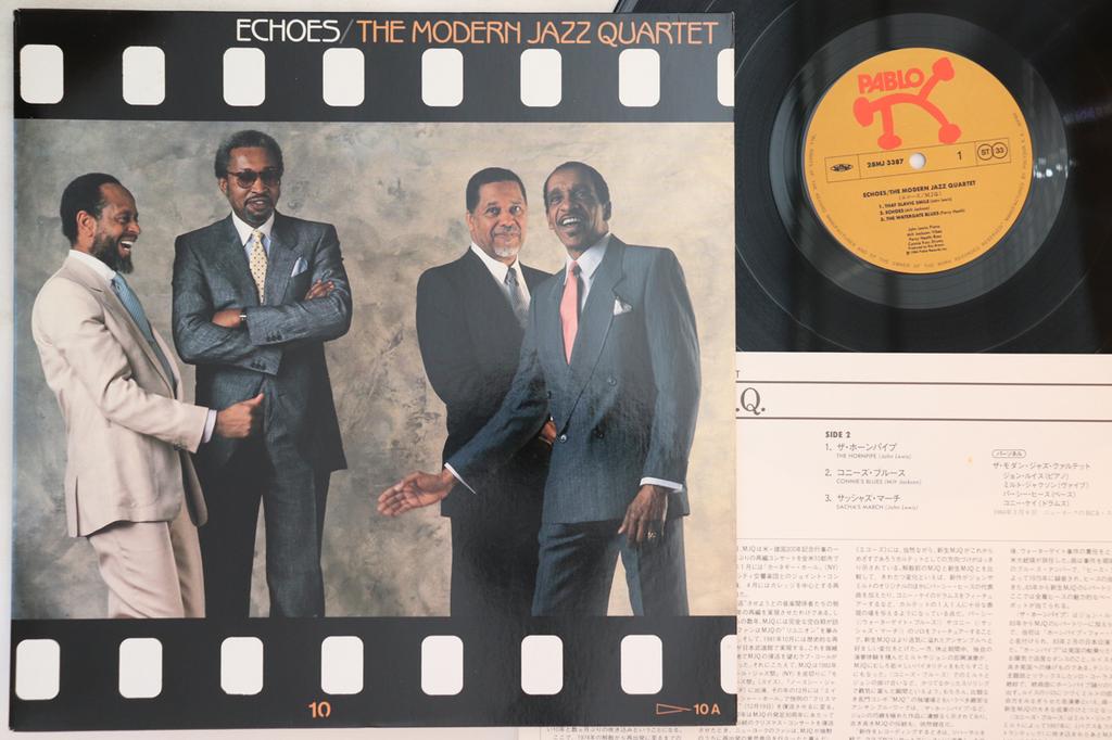 LP Plaat MODERN JAZZ QUARTET Echoes 28MJ3387 PABLO 1984 Japan Jazz Gebruikt