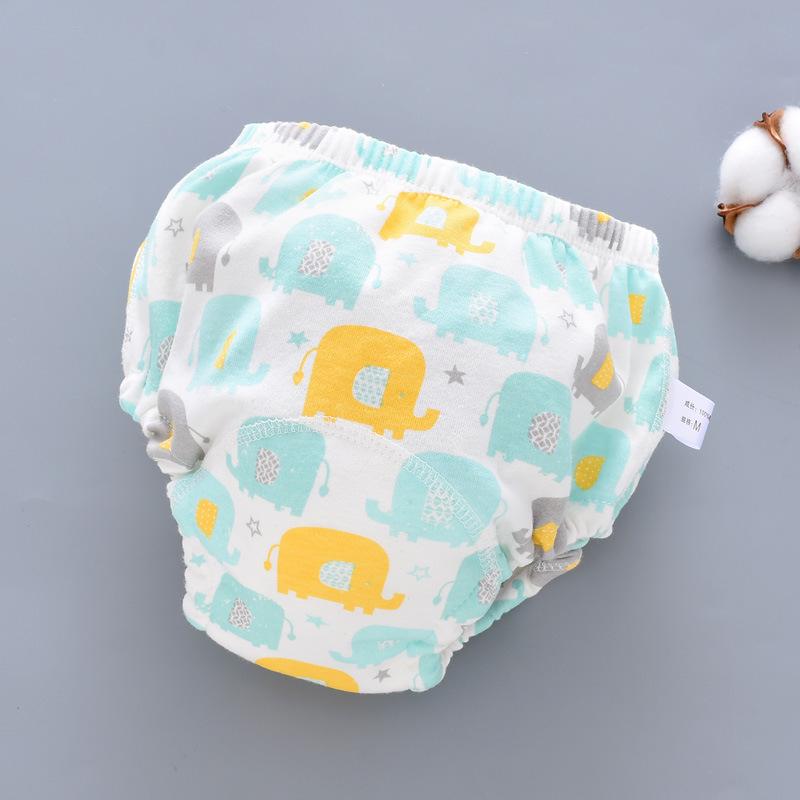 Washable 6-Layer Baby Training Pants - Breathable Cloth Diapers for Spring/Summer