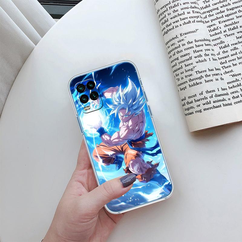 Dragon Ball Goku Transparent Phone Case for Motorola Moto G7 G8 G9 G84 G85 G73 G24 G15 Z2 Play Power Plus