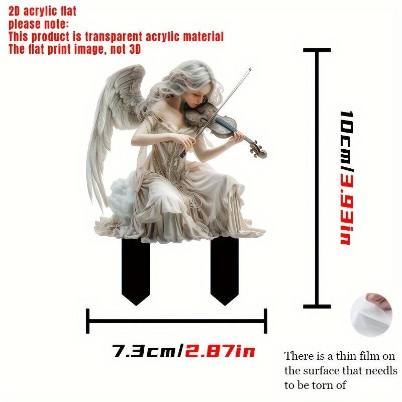 2D Acrylic Garden Pile and Floor Insertion Collection Outdoor Garden Ornament Scene Decoration Props