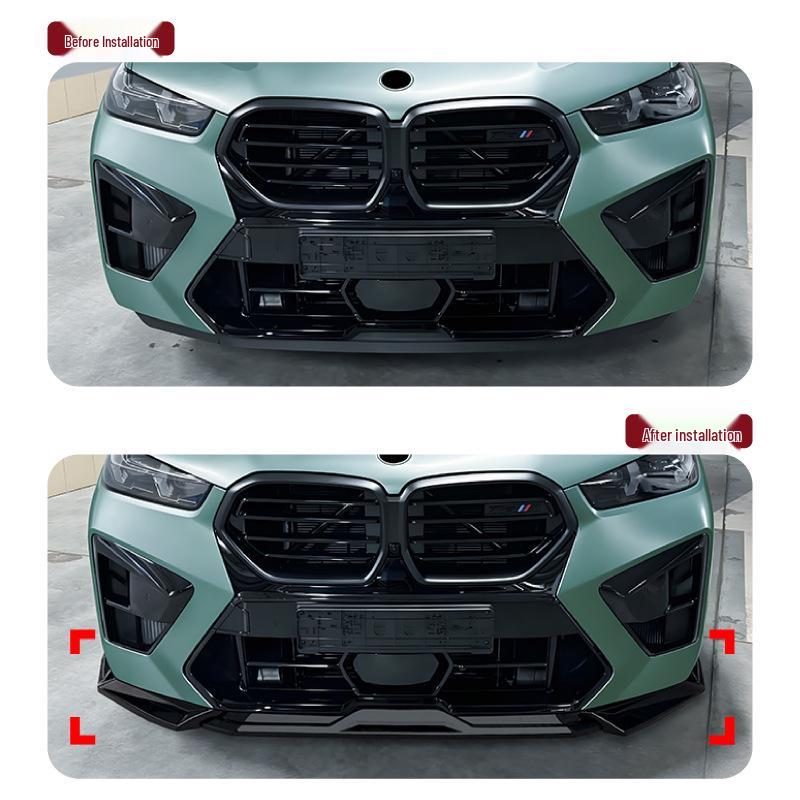 2024+ BMW X5M F95/X6M F96 LCI Front Lip Spoiler Kit
