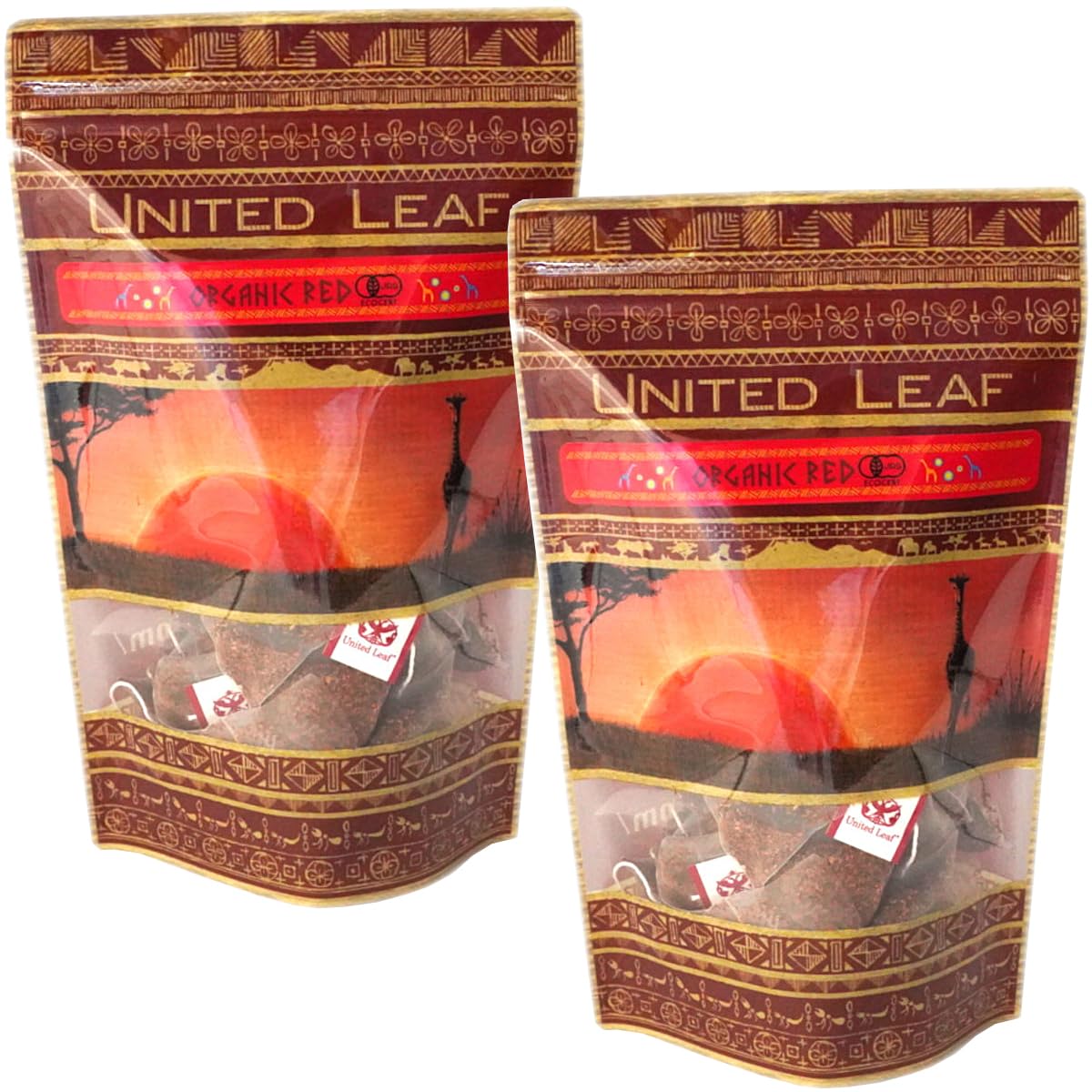 

Kaiyo Organic Rooibos 2 x 25 2 bags Tea, sachets,