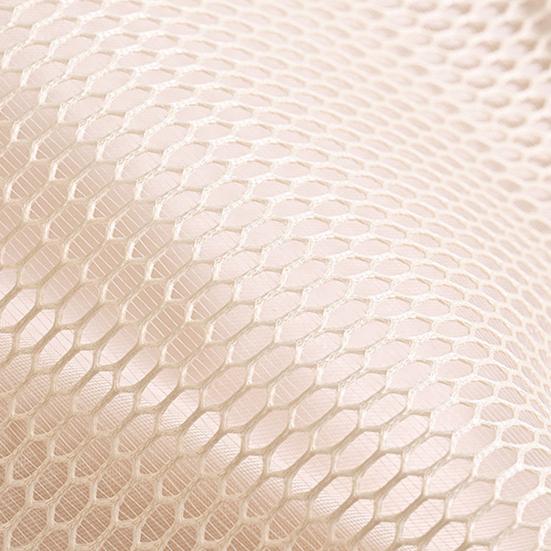 Mesh Storage Bag with Zipper Lightweight Breathable Makeup Bag Double Layer Large Capacity Storage Pouch for Travel And Business Trips