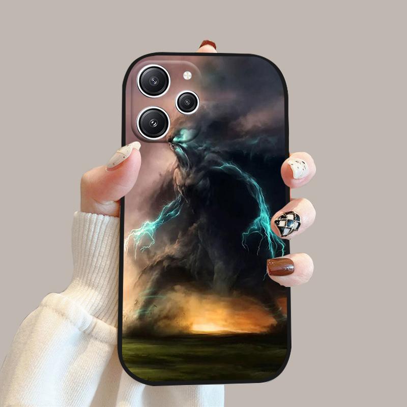 For Redmi 12 4G 5G Silicone TPU Soft Case For Redmi 12R Phone Bumper Cover For Xiaomi Redmi Note 12R 5G Protective Fundas Cases