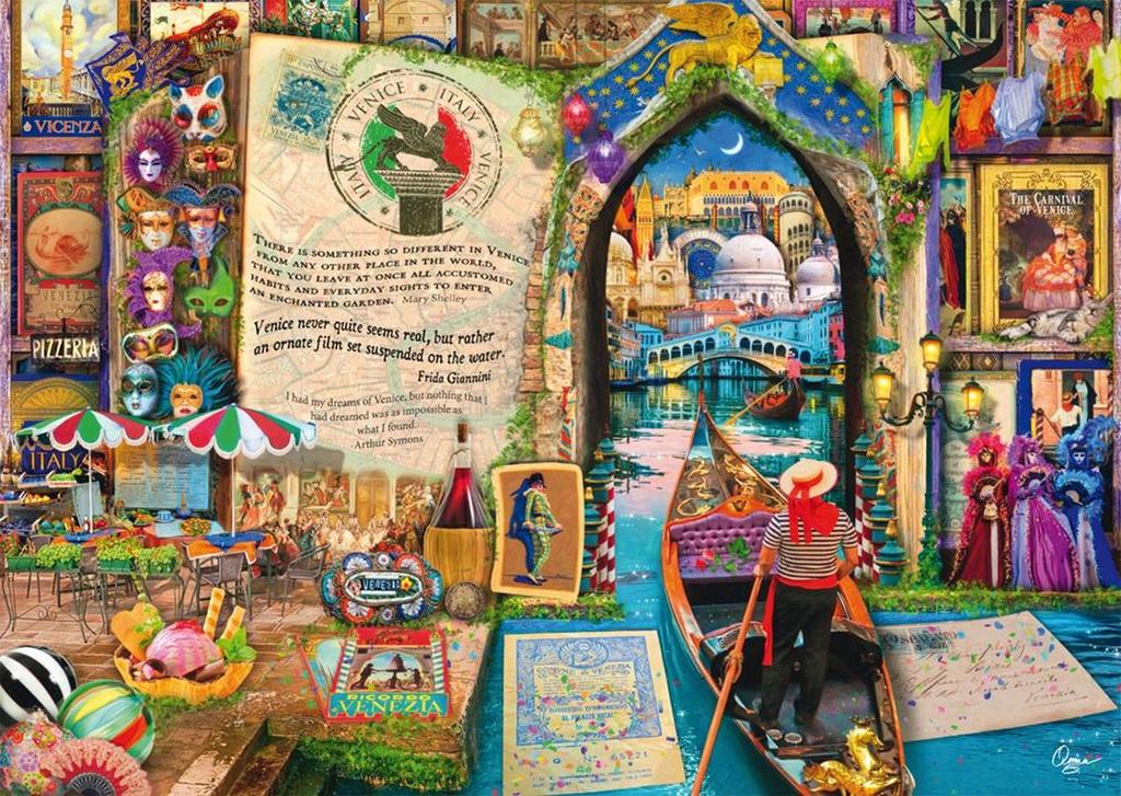 Puzzle - SCHMIDT SPIELE - Souvenirs de Venise - 1000 pieces - Des 12 ans