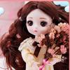 17 CM Mini Mobile 13 Bambole Snodate Ragazze Giocattolo 3D Grandi Occhi BJD Principessa Abiti Completi Collezione di Abiti Per Bambini Regalo bambola