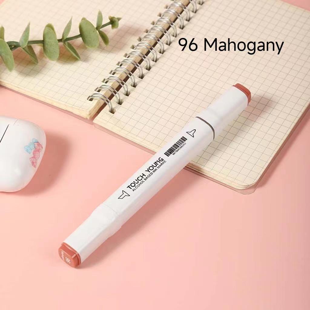 6th Gen Double Tip White Square Barrel Oil-Based Marker for Drawing & Hand-Painting