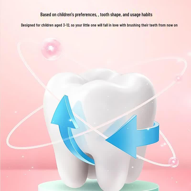 Kenuo Cute Cartoon Kids Ultra-Fine Soft Toothbrush Set
