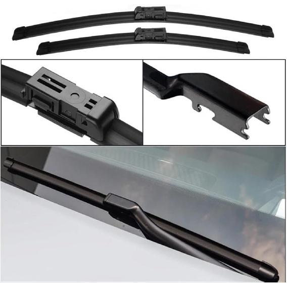 EDKAY Car Front Rear Windscreen Wiper Blades for Geely Azkarra 2021 2022 Atlas Pro NL-3 Accessories Wiper Blade Brushes Cutter Windshield Wiper Blade