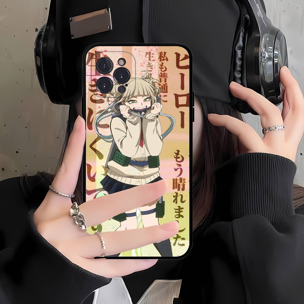 Toga Himiko My Hero Academia Phone Case For IPhone 17 16 15 14 11 12 13 Mini Pro XS Max Plus Funda Shell
