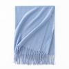 Cashmere Feel Solid Color Women's Imitation Cashmere Scarf Spring Atmosphere Korean Style Versatile Mid Length Shawl Scarf